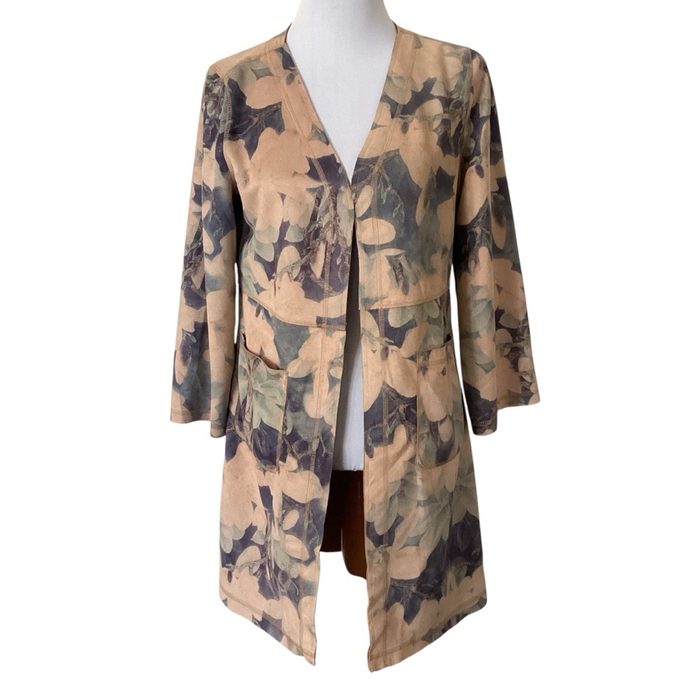 Solitaire Camouflage Open-Front Jacket - image 1